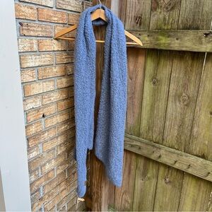 C.C Textured Blue Scarf